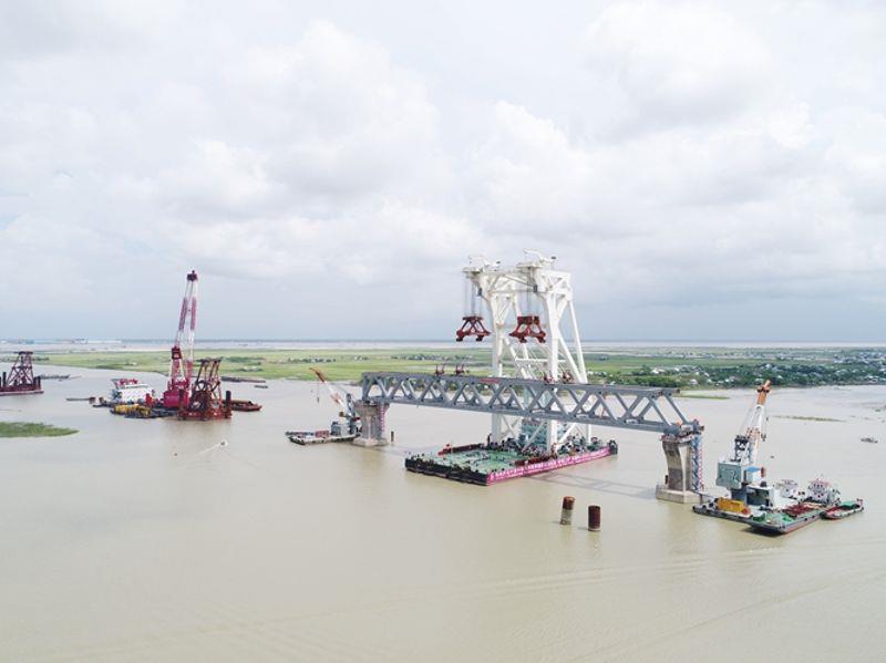 4.2017��10�����ϼ�������������׶θ������ֳɵ�װ�����������˴��Ž�����½׶���