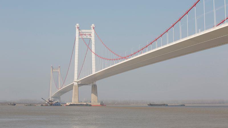 郴州长江公路大桥钢塔